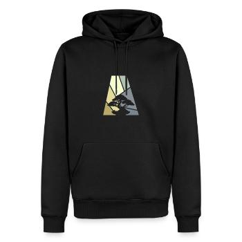 Bonsai Bäume Wachsen - Männer Premium Bio Hoodie - Schwarz - Vorne - Nico (187cm)