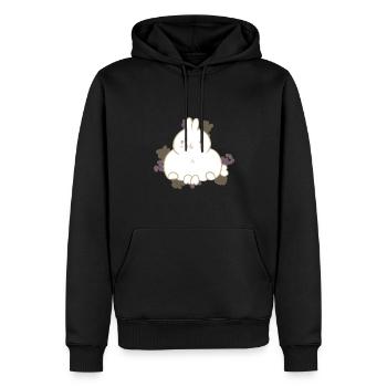 Süßes Häschen - Männer Premium Bio Hoodie - Schwarz - Vorne - Nico (187cm)