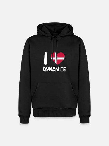 danish dynamite Denmark Dane gift - Men’s Premium Organic Hoodie - black
