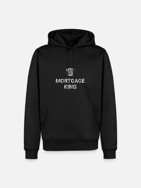 Mortgage King - Men’s Premium Organic Hoodie - black