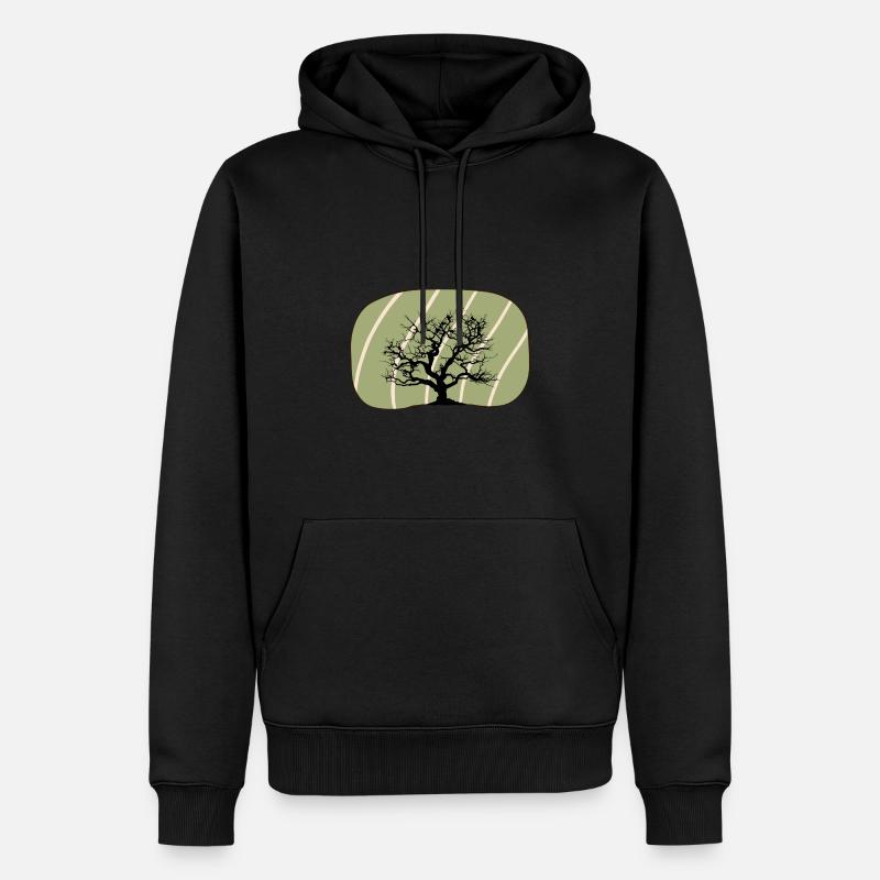 Botanisch Botanik Botanik - Männer Premium Bio Hoodie - Schwarz