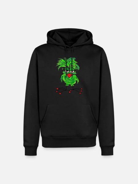 Die Fladders - Sag bloß - Männer Premium Bio Hoodie - Schwarz