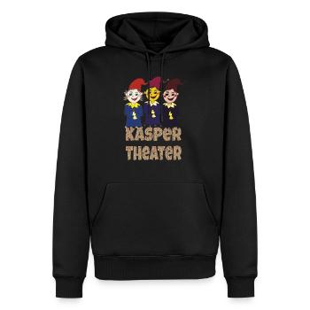 kaspertheater - Männer Premium Bio Hoodie - Schwarz - Vorne - Nico (187cm)