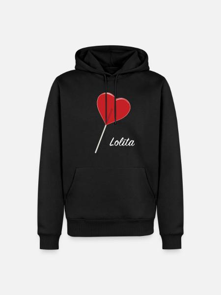 Lolita - Men’s Premium Organic Hoodie - black