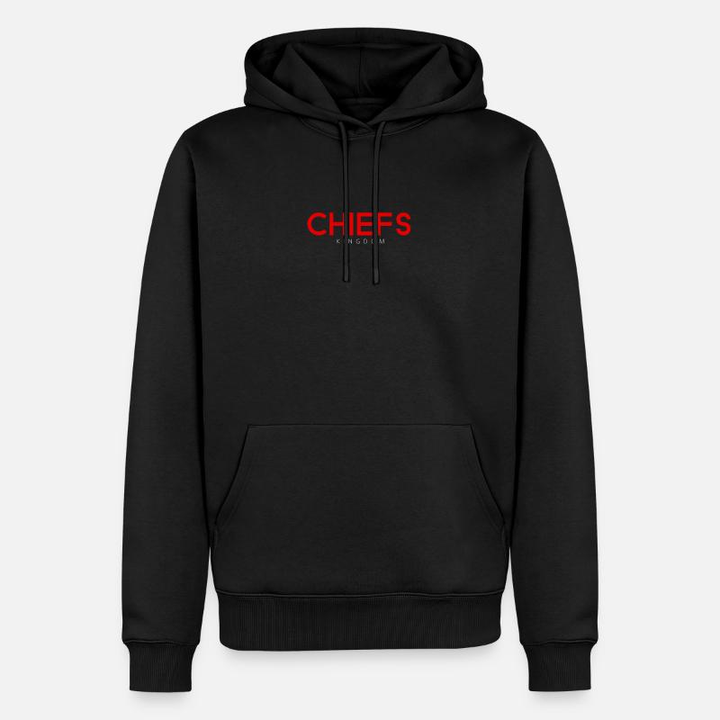 Royaume des chefs - Sweat à capuche Premium bio Homme - noir