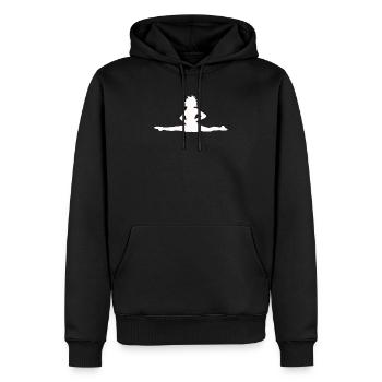 Carnaval Guard Dance Mardi Gras Night Balancing Act - Sweat à capuche Premium bio Homme - noir - Devant - Nico (187cm)