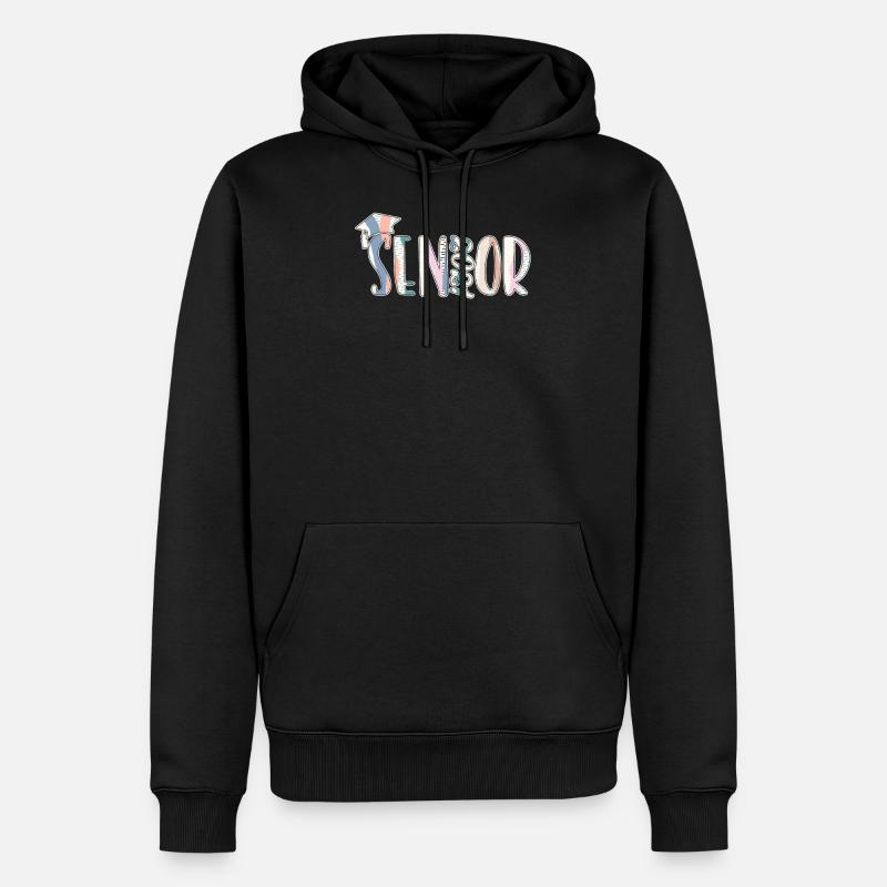 Senioren 2021 - Männer Premium Bio Hoodie - Schwarz