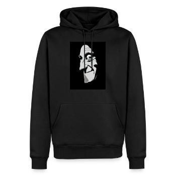 No, it's pronounced "Eye-gor." - Men’s Premium Organic Hoodie - black - Front - Nico (187cm)