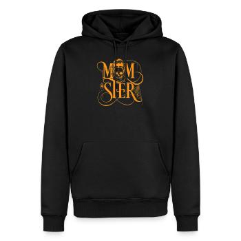 Chemise Momster Halloween pour femme Crâne de pain désordonné - Sweat à capuche Premium bio Homme - noir - Devant - Nico (187cm)