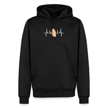 Pierogi Kielbasa Paczki Polish Food Cuisine - Männer Premium Bio Hoodie - Schwarz - Vorne - Nico (187cm)