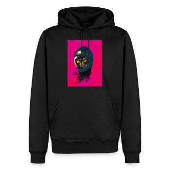 astralnaut - Men’s Premium Organic Hoodie - black - Front - Nico (187cm)