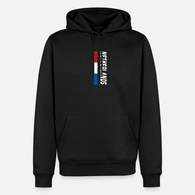 Pays-Bas / Cadeau / Idée cadeau - Sweat à capuche Premium bio Homme - noir