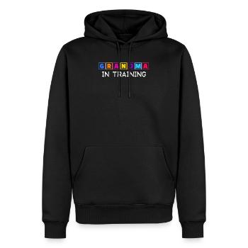 Oma Humorvoll Ruhestan Statement Großmutter - Männer Premium Bio Hoodie - Schwarz - Vorne - Nico (187cm)
