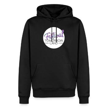 Tomorrowland Festival - Männer Premium Bio Hoodie - Schwarz - Vorne - Nico (187cm)