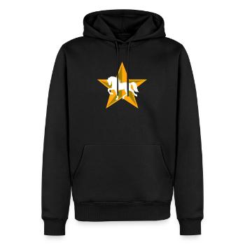Cool Pferde Pferdeliebe Islandpferde Pferdefan - Männer Premium Bio Hoodie - Schwarz - Vorne - Nico (187cm)