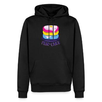 Pansexual - Men’s Premium Organic Hoodie - black - Front - Nico (187cm)