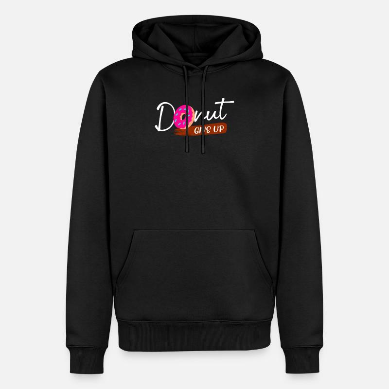 Bonbons Déclaration Donut Snacking Cuisson - Sweat à capuche Premium bio Homme - noir