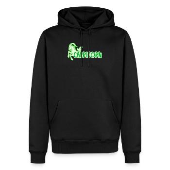 Capricorn Sky Esoteric Astrology Superstition - Men’s Premium Organic Hoodie - black - Front - Nico (187cm)