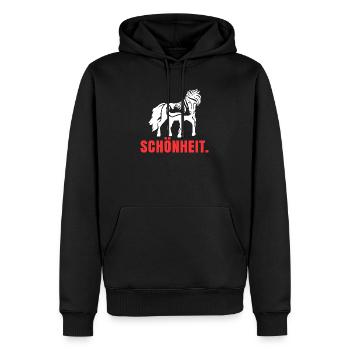 Cool Islandpferde Statement Spruch Isländer Pferde - Männer Premium Bio Hoodie - Schwarz - Vorne - Nico (187cm)