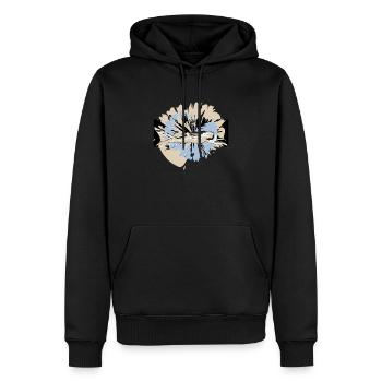 Design parfait pour votre tenue de bain - Sweat à capuche Premium bio Homme - noir - Devant - Nico (187cm)