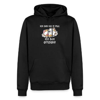 Haustiere Hamster Lieblingstier Statement Heimtier - Männer Premium Bio Hoodie - Schwarz - Vorne - Nico (187cm)