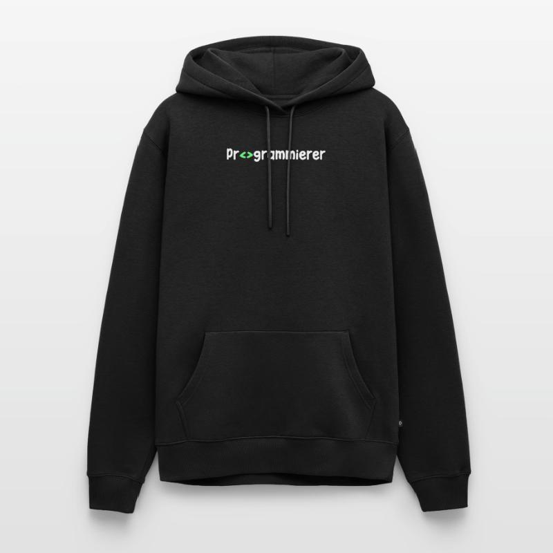 Programmer, Geek, Scripting, Code, Nerd Men’s Premium Organic Hoodie