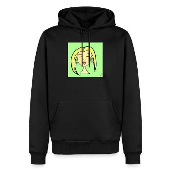 Bez_nazwy_181_202604291339_26166 - Sweat à capuche Premium bio Homme - noir - Devant - Nico (187cm)