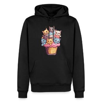 All Right After A Divorce He Has Nothing Left - Männer Premium Bio Hoodie - Schwarz - Vorne - Nico (187cm)