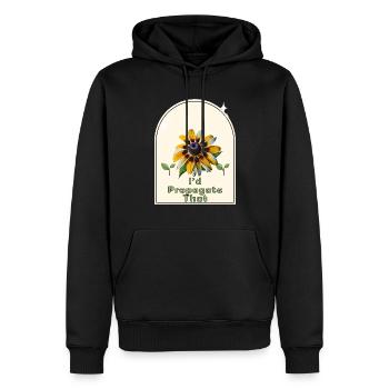 "I'd Propagate That" - Gardener's Humor Indoor - Männer Premium Bio Hoodie - Schwarz - Vorne - Nico (187cm)
