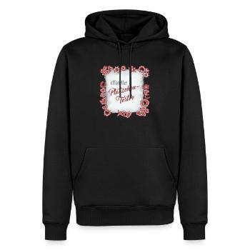 Offizieller Plätzchen Tester - Männer Premium Bio Hoodie - Schwarz - Vorne - Nico (187cm)