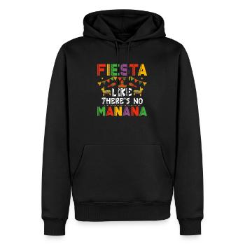 Fiesta Like There's No Manana Cinco De Mayo Party - Männer Premium Bio Hoodie - Schwarz - Vorne - Nico (187cm)
