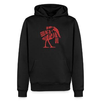 mexican bird - Männer Premium Bio Hoodie - Schwarz - Vorne - Nico (187cm)