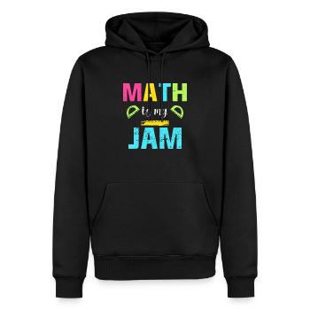 Lehrer Schulalltag Vintage Bildung Unterricht - Männer Premium Bio Hoodie - Schwarz - Vorne - Nico (187cm)