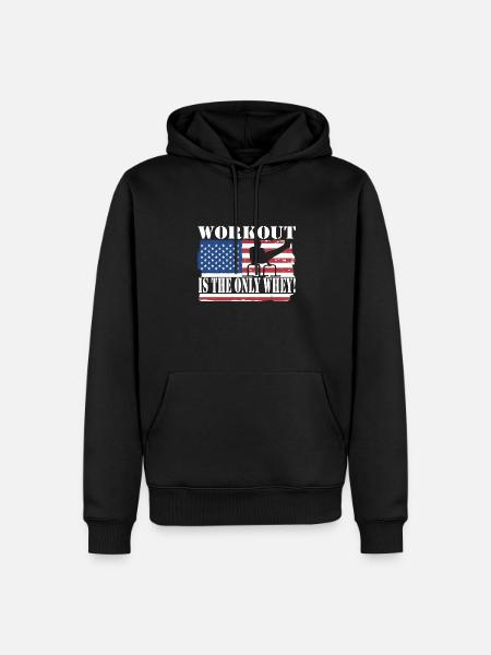 Circuit training - Men’s Premium Organic Hoodie - black
