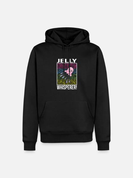 Jelly Whisperer - Men’s Premium Organic Hoodie - black
