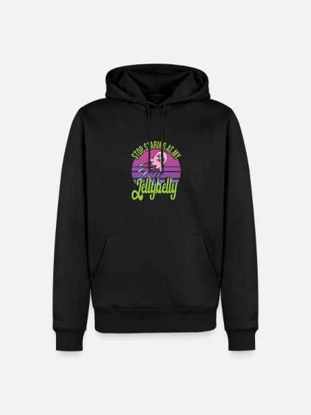 Jelly Whisperer - Men’s Premium Organic Hoodie - black
