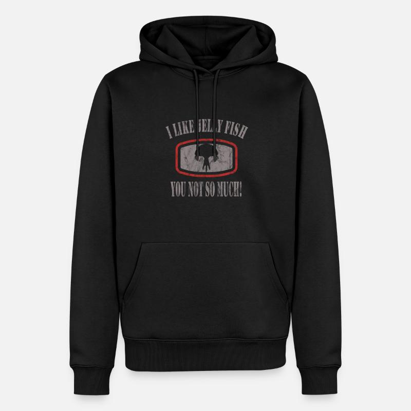 Jelly Whisperer - Männer Premium Bio Hoodie - Schwarz