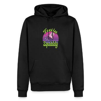 Jelly Whisperer - Männer Premium Bio Hoodie - Schwarz - Vorne - Nico (187cm)