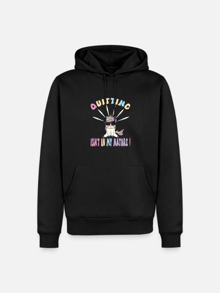 Kindergarten - Männer Premium Bio Hoodie - Schwarz