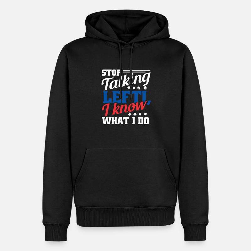 Cribbage - Männer Premium Bio Hoodie - Schwarz