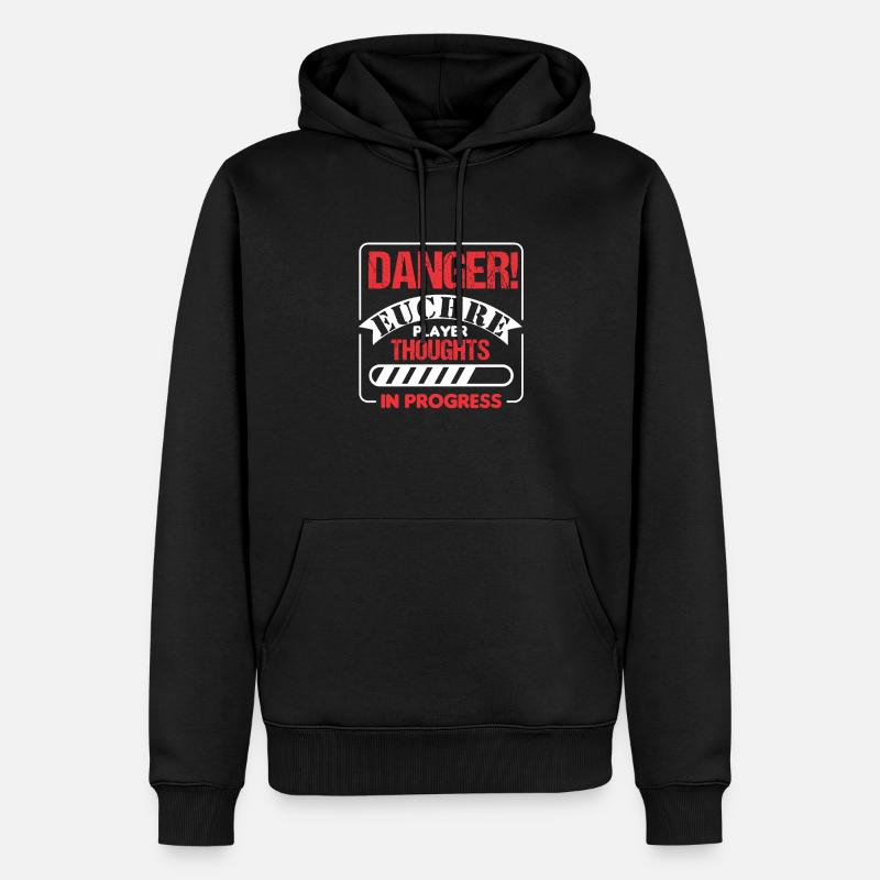 Euchre - Männer Premium Bio Hoodie - Schwarz