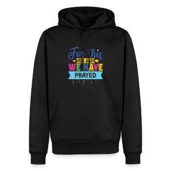 Yes Day Geburtstag - Männer Premium Bio Hoodie - Schwarz - Vorne - Nico (187cm)