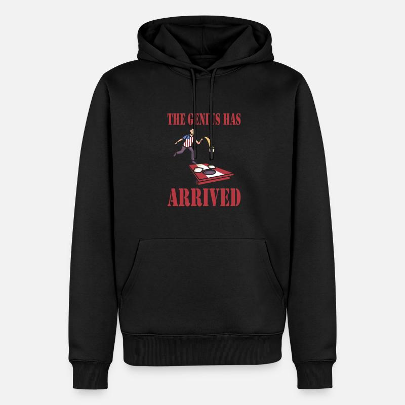 Cornhole - Männer Premium Bio Hoodie - Schwarz