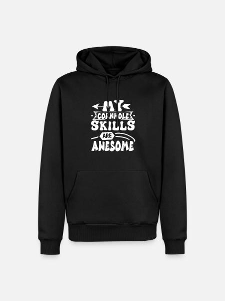 Cornhole - Sweat à capuche Premium bio Homme - noir