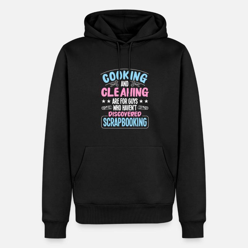 Faire de l’artisanat - Sweat à capuche Premium bio Homme - noir