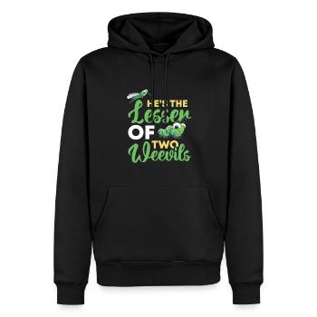 Insekten - Männer Premium Bio Hoodie - Schwarz - Vorne - Nico (187cm)