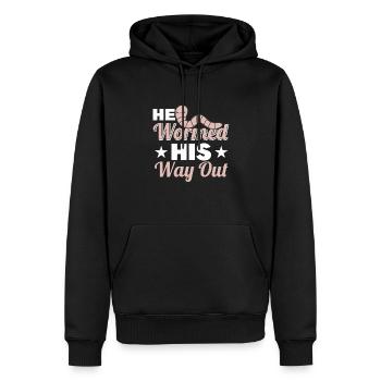 Insekten - Männer Premium Bio Hoodie - Schwarz - Vorne - Nico (187cm)