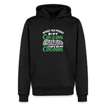 Insekten - Männer Premium Bio Hoodie - Schwarz - Vorne - Nico (187cm)