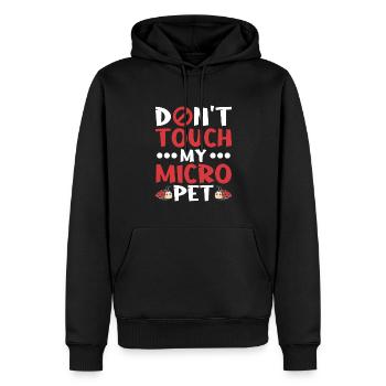Insekten - Männer Premium Bio Hoodie - Schwarz - Vorne - Nico (187cm)