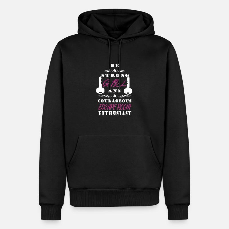 Salle d’évasion - Sweat à capuche Premium bio Homme - noir